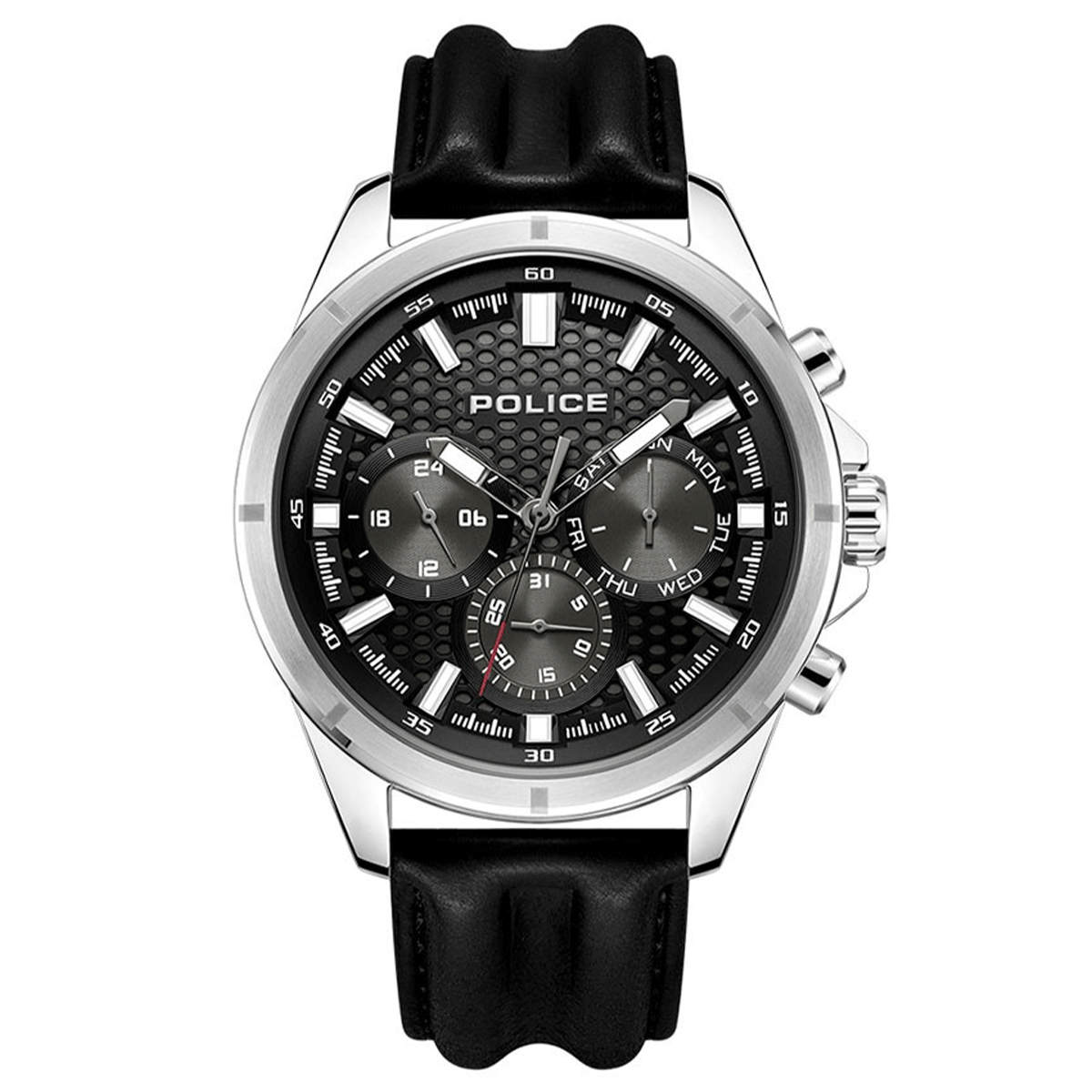 MONTRE POLICE HOMME M.FONCTION CUIR